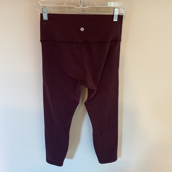 Lululemon Align Wunder Train High Rise Leggings Purple - Picture 7 of 10